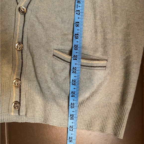 RARE 1960’s VINTAGE PEBBLE BEACH OF CALIFORNIA 100 Lambs Wool Button Up Cardigan - Picture 14 of 14